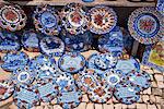 Ceramics for sale, Batalha, Estremadura, Portugal, Europe