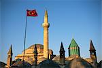 Mevlana Museum complex, Konya, Anatolia, Turkey, Asia Minor, Eurasia