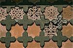 Détail de la pierre, le palais turc seldjoukide, Ani, nord-est de l'Anatolie, Turquie, Asie mineure, Eurasie