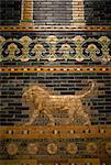 Glasierte Fliesen Nebukadnezars Babylon, Pergamon Museum, Berlin, Deutschland, Europa