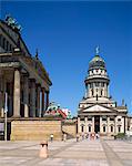 Le théâtre et la cathédrale française de Berlin, Allemagne, Europe