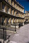 The Circus, Georgian terrace, Bath, UNESCO World Heritage Site, Avon, England, United Kingdom, Europe