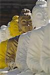 The 106 pieces of cemented Buddha statue at Wat Pangbua, Samui island Ko Samui), Gulf of Thailand, Thailand, Asia