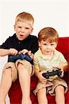 Boys Playing Video Games