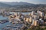 Vue de Calpe de Penon de Ifach, Costa Blanca, Alicante, Espagne