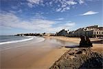 Strand in Biarritz, Aquitaine, Frankreich