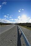 Highway, Tierra del Fuego, Argentina