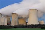 Cooling Tower at Coal Fired Power Station, Neurath, North Rhine-Westphalia, Germany