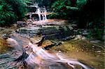 Leura Cascades, Blue-Mountains-Nationalpark, Blue Mountains, New South Wales, Australien