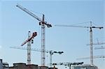 Construction Site in Hamburg Harbour, Hamburg, Germany