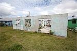 Hurricane Damaged House, Grand Bahama Island, Bahamas