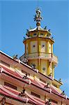 Cao Dai Prayer Hall, Long Hoa, Tayninh Provence, Vietnam, Indochina, Southeast Asia, Asia