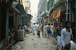 Street scene, Kolkata (Calcutta), West Bengal state, India, Asia