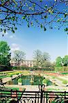 Jardin en contrebas, Kensington Gardens, Londres, Royaume-Uni, Europe
