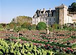 Château et jardins, Villandry, Touraine, Centre, France, Europe