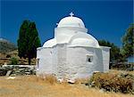 Whitewashed church on Sifnos, Cyclades, Greek Islands, Greece, Europe