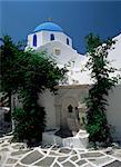 Paroikia church, Paros, Cyclades, Greek Islands, Greece, Europe