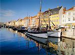 Nyhavn, Copenhague, Danemark, Europe