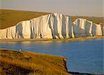Cliffs at Beachy Head, East Sussex, England
