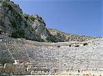 Ancient Lycian amphitheatre, Myra, Anatolia, Turkey, Asia Minor, Asia