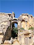 Amphitheatre, ancient Lycian ruins, Myra, Anatolia, Turkey, Asia Minor, Asia