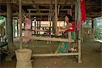 Scarf weaving, Cambodia, Indochina, Southeast Asia, Asia