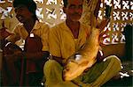 Fish market, Kolkata, West Bengal state, India, Asia