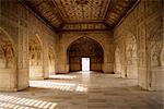 Détail de l'intérieur, Amber Fort, un des grands Forts Rajput, ambre, près de Jaipur, Rajasthan État, Inde, Asie