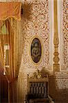 Portrait of erstwhile Maharajah or Prince of Sirohi, Sirohi Palace, Sirohi, Southern Rajasthan state, India, Asia