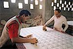 Jouet et Joy contemporain Jaipur main block printing works, Jaipur, Rajasthan État, Inde, Asie