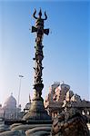 Chattapur Temple complex, Delhi, Inde, Asie