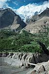 La vallée de Hunza près de Karimabad, Pakistan, Asie