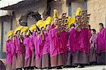 New Year (Losar) celebrations, Labrang Monastery, Gansu province, China, Asia