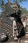 Nandi bull statue, Chamundi Hills, Karnataka, India, Asia