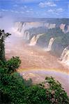 Chutes d'Iguaçu, état de Parana, au Brésil, en Amérique du Sud