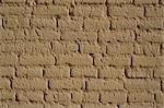 Close-up of traditional adobe bricks, New Mexico, United States of America, North America