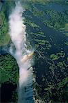 Victoria Falls (Mosi-oa-Tunya), l'UNESCO World Heritage Site, Zimbabwe, Afrique