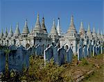 Sandamani Pagoda, Mandalay, Myanmar (Burma), Asia
