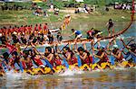 Boat racing, Nan, Thailand, Southeast Asia, Asia