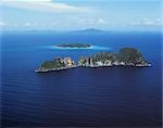 Aerial view, Phangnga Bay, Thailand, Southeast Asia, Asia