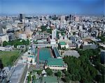 The skyline of Tokyo, Japan, Asia