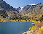 June Lake in the autumn, California, United States of America, North America
