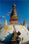 Swayambhunath Stupa (Monkey Temple), Kathmandu, Nepal, Asia