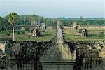 Angkor Wat temple in evening light, Angkor, UNESCO World Heritage Site, Siem Reap, Cambodia, Indochina, Southeast Asia, Asia
