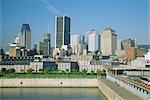 City skyline, Montréal, Québec, Canada