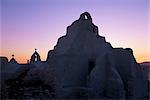 Église de la Panagia Paraportiani, île de Mykonos, Chora, Cyclades, Grèce, Europe