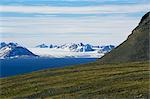 Gronfjorden near Barentsburg, Spitsbergen, Svalbard, Arctic, Norway, Scandinavia, Europe