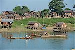 The Ayeyarwady River, Mandalay, Myanmar (Burma), Asia