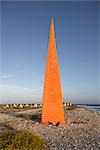 Navigational Obelisk, Pekelmeer, Bonaire, Netherlands Antilles