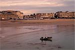 La plage et le front de mer, Dinard, Cote d'Emeraude (Costa Smeralda), côtes d'Armor, Bretagne, France, Europe